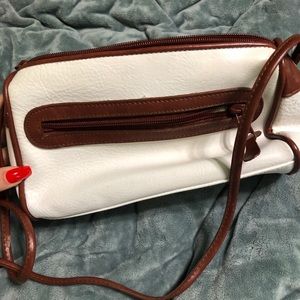 Vintage Cream/Brown Crossbody Bag